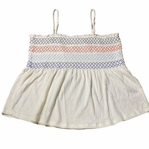 Self Esteem Adjustable Strap Tank Top Women XL NWT